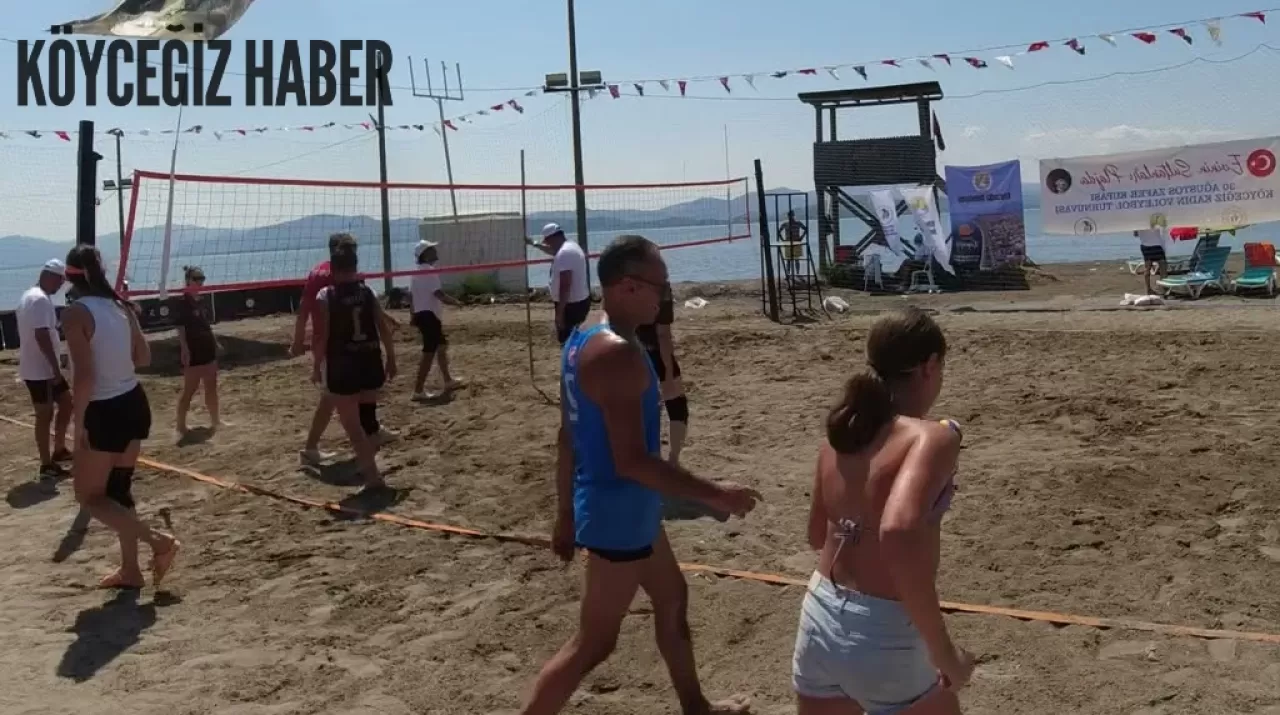 Köyceğiz'de heyecan dorukta: 3. Zafer Kupası Plaj Voleybolu Turnuvası başladı