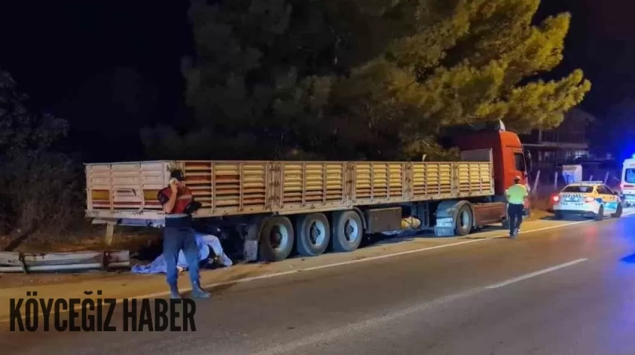 Bordum'da Buğra Ekin Motorsiklet ile Tır'a Çarparak Öldü!