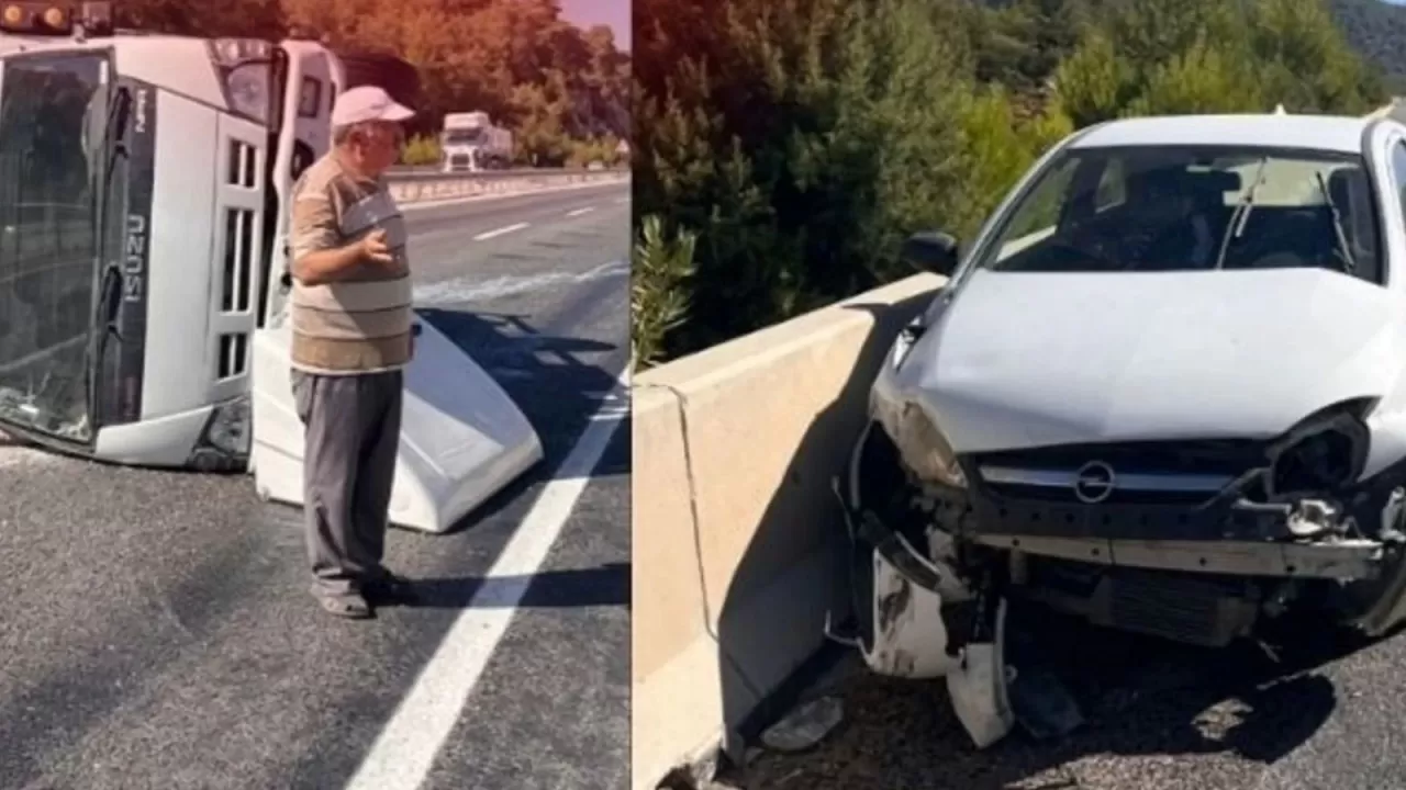 Boğa Yokuşunda Meydana Gelen Trafik Kazasında 2 Kişi Yaralandı