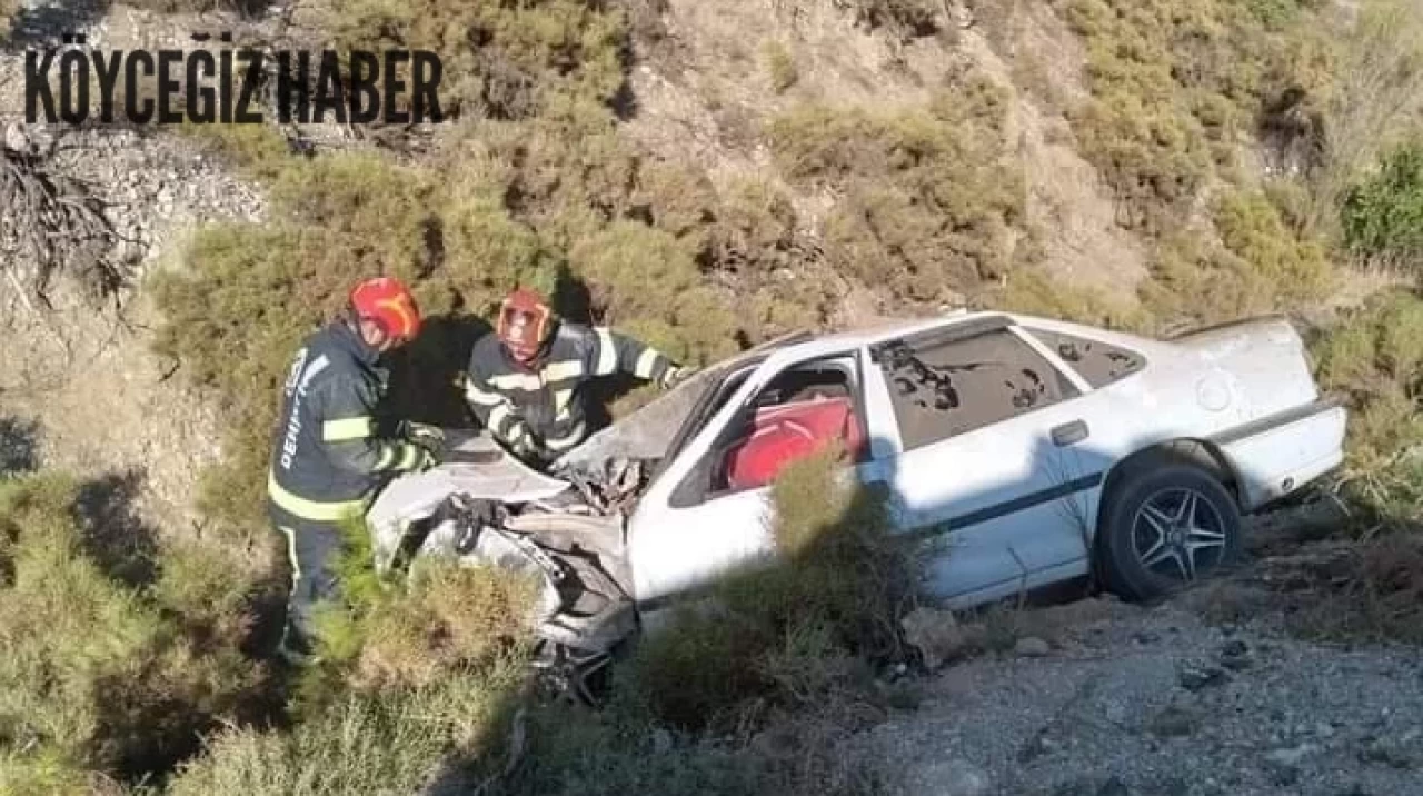 Denizli-Muğla Karayolunda Korkunç Kaza: Araç Şarampole Devrildi Ölü ve yaralı var!