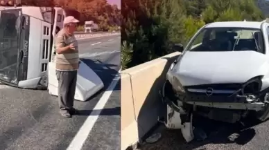 Boğa Yokuşunda Meydana Gelen Trafik Kazasında 2 Kişi Yaralandı