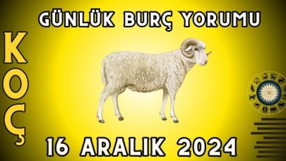 Koç Burcu Günlük Burç Yorumu 16 Aralık 2024