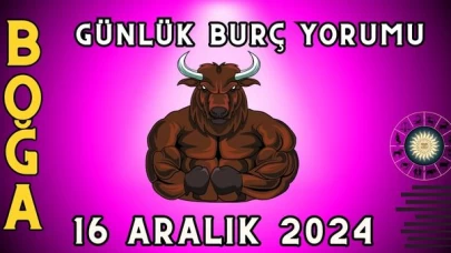 Boğa Burcu Günlük Burç Yorumu 16 Aralık 2024