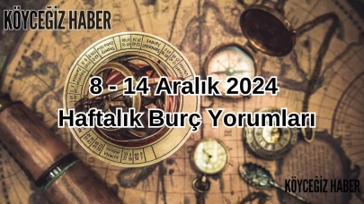 8 Aralık - 14 Aralık 2024 Haftalık Burç Yorumları: Koç, Yengeç, Boğa, Akrep ve tüm burçları bu hafta neler bekliyor?