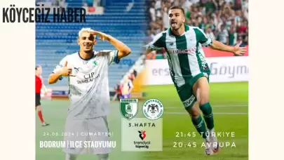 Bodrumspor - Konyaspor Canlı İzle: maçı ne zaman, saat kaçta ve hangi kanalda?