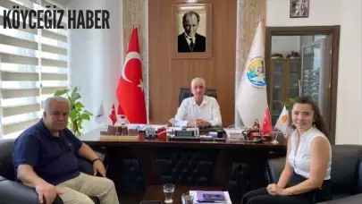 Muğla Ticaret ve Sanayi Odası Başkanı Bülent Karakuş, Belediye Başkanı Ali Erdoğan'ı Ziyaret Etti