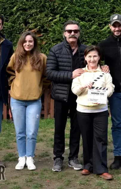 Berk Oktay ve Gülsim Ali Harman Yeri Dizisinin okuma provasını yaptı