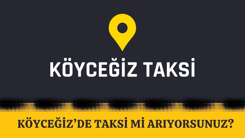 Köyceğiz Merkez Taksi Durağı