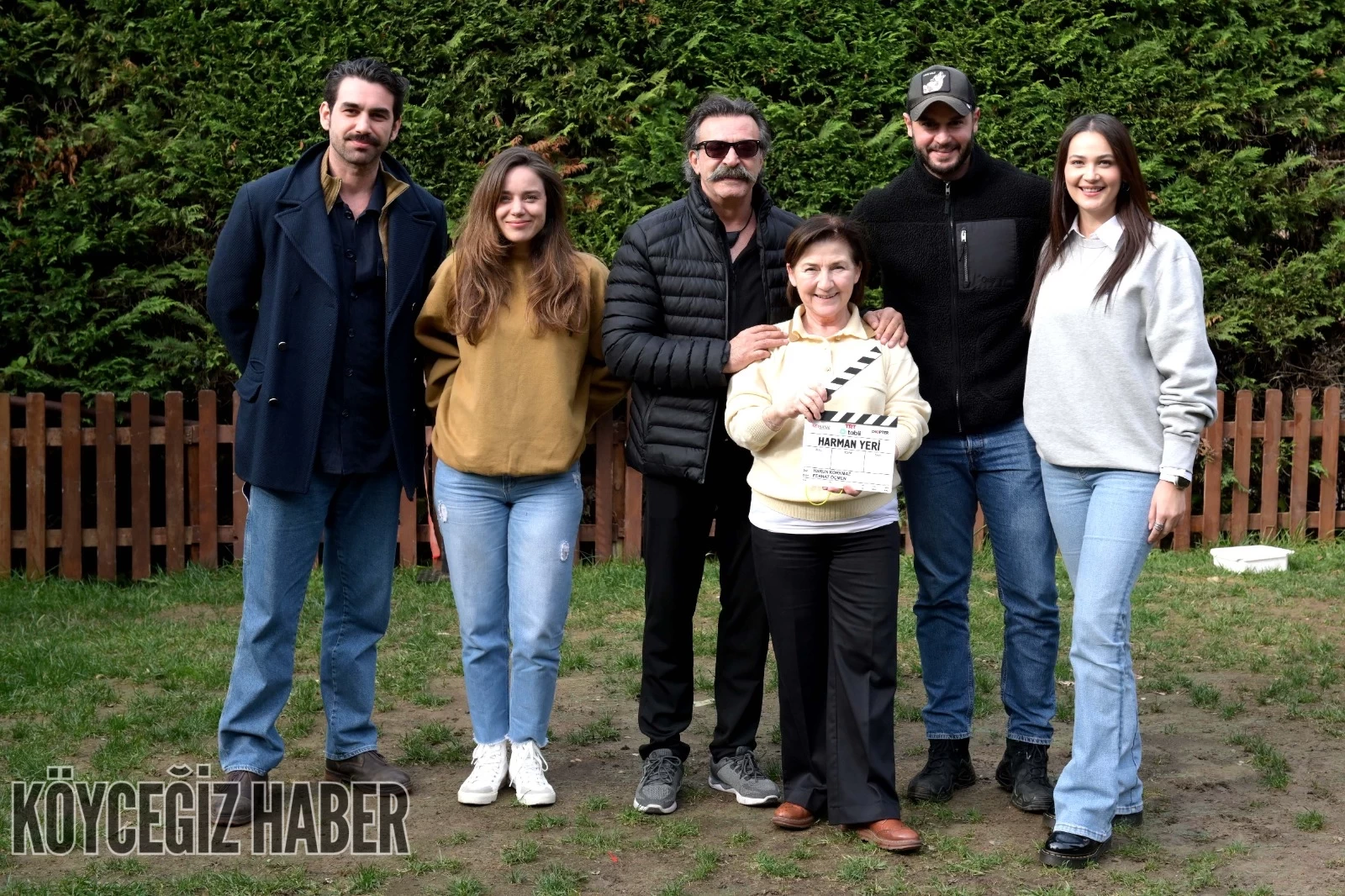 Berk Oktay ve Gülsim Ali Harman Yeri Dizisinin okuma provasını yaptı