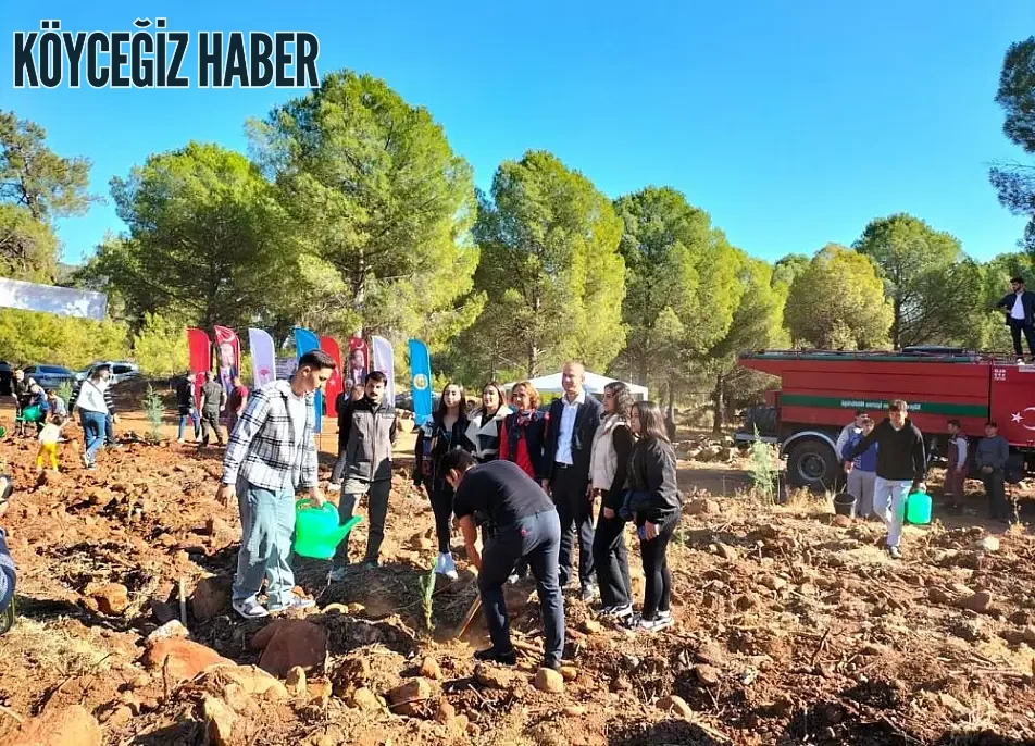 Köyceğiz'de Geleceğe Nefes: Milli Ağaçlandırma Günü'nde Binlerce Fidan Dikildi