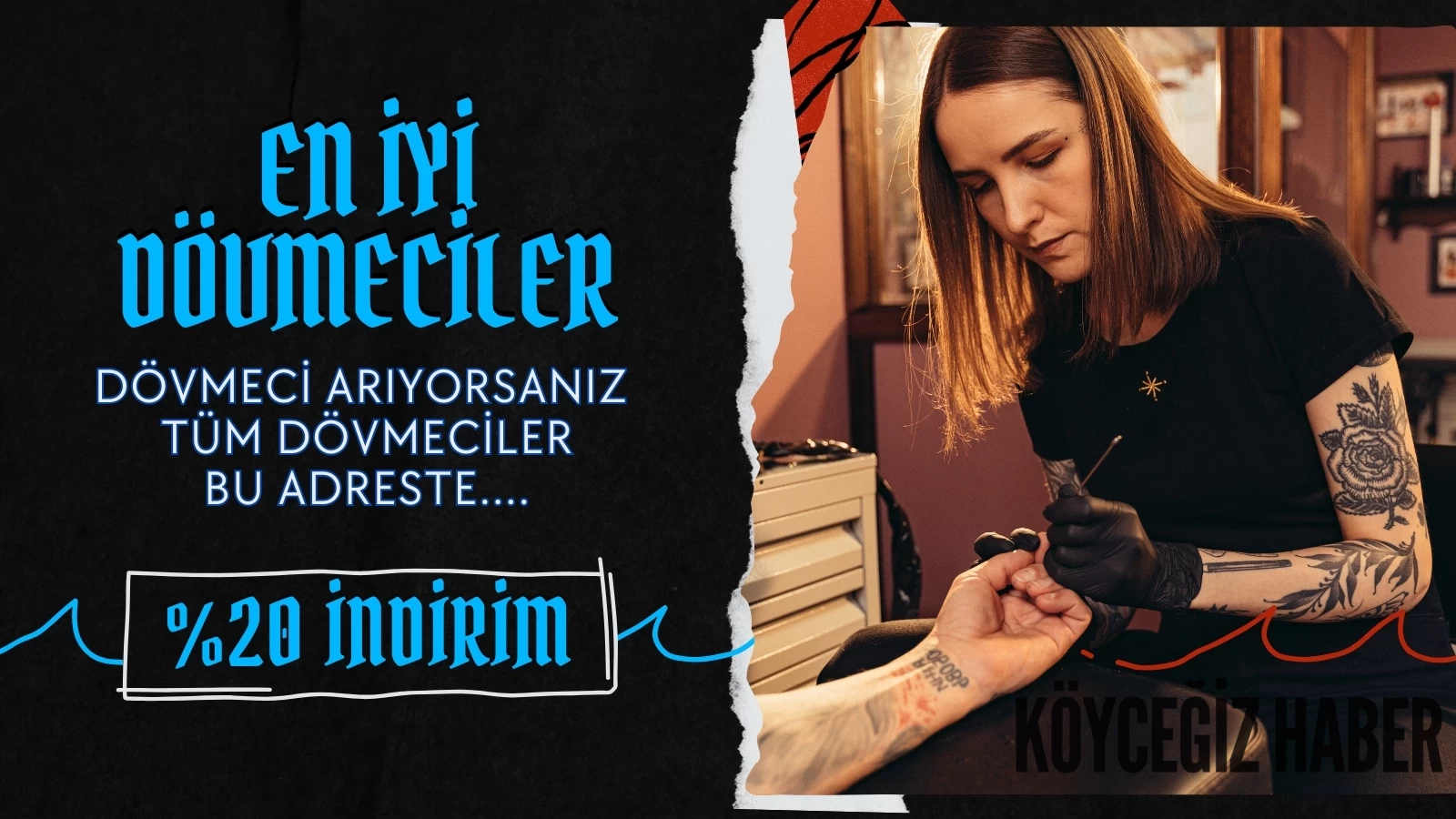 Köyceğiz Dövme ve En iyi Dövmeciler (tattoo)