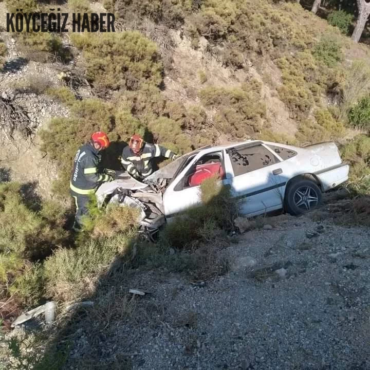 Denizli-Muğla Karayolunda Korkunç Kaza: Araç Şarampole Devrildi Ölü ve yaralı var!