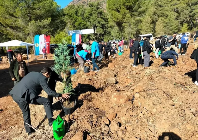 Köyceğiz'de Geleceğe Nefes: Milli Ağaçlandırma Günü'nde Binlerce Fidan Dikildi